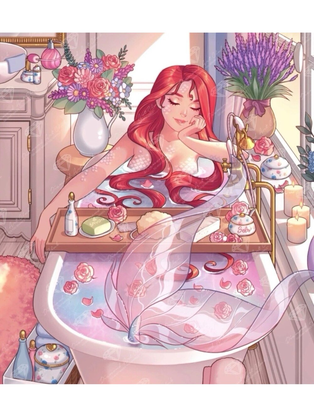 Moments of Tranquility by Miss Holly - Diamond Art Club